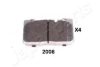 JAPANPARTS PA-2006AF Brake Pad Set, disc brake